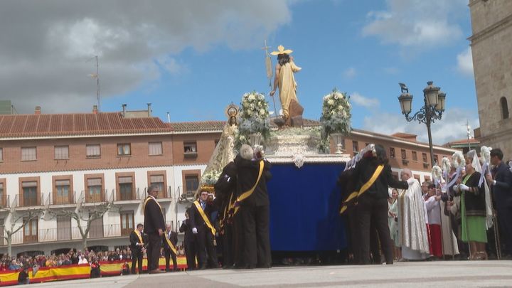 La procesión del Encuentro cierra la Semana Santa de Torrejón de Ardoz