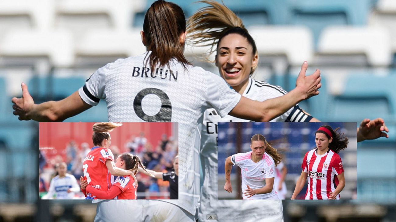 Real Madrid, Atlético de Madrid y Madrid CFF