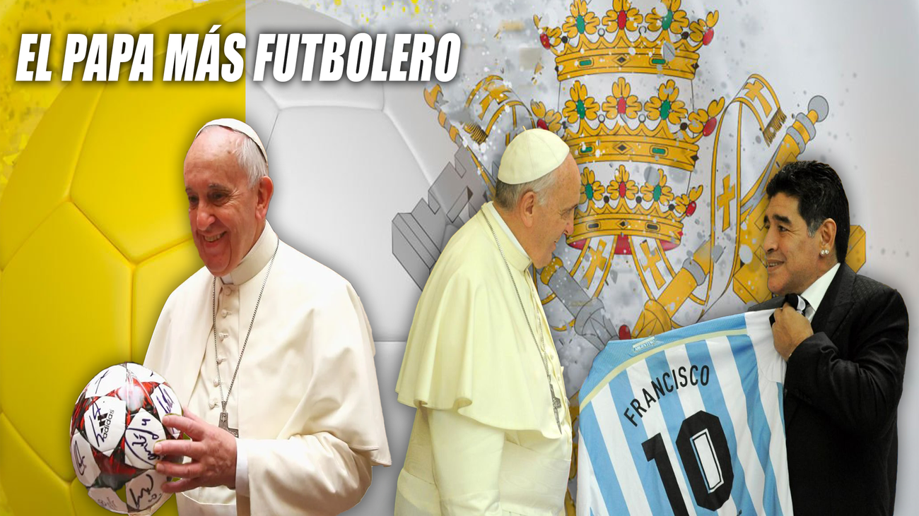 Francisco, el Papa más futbolero