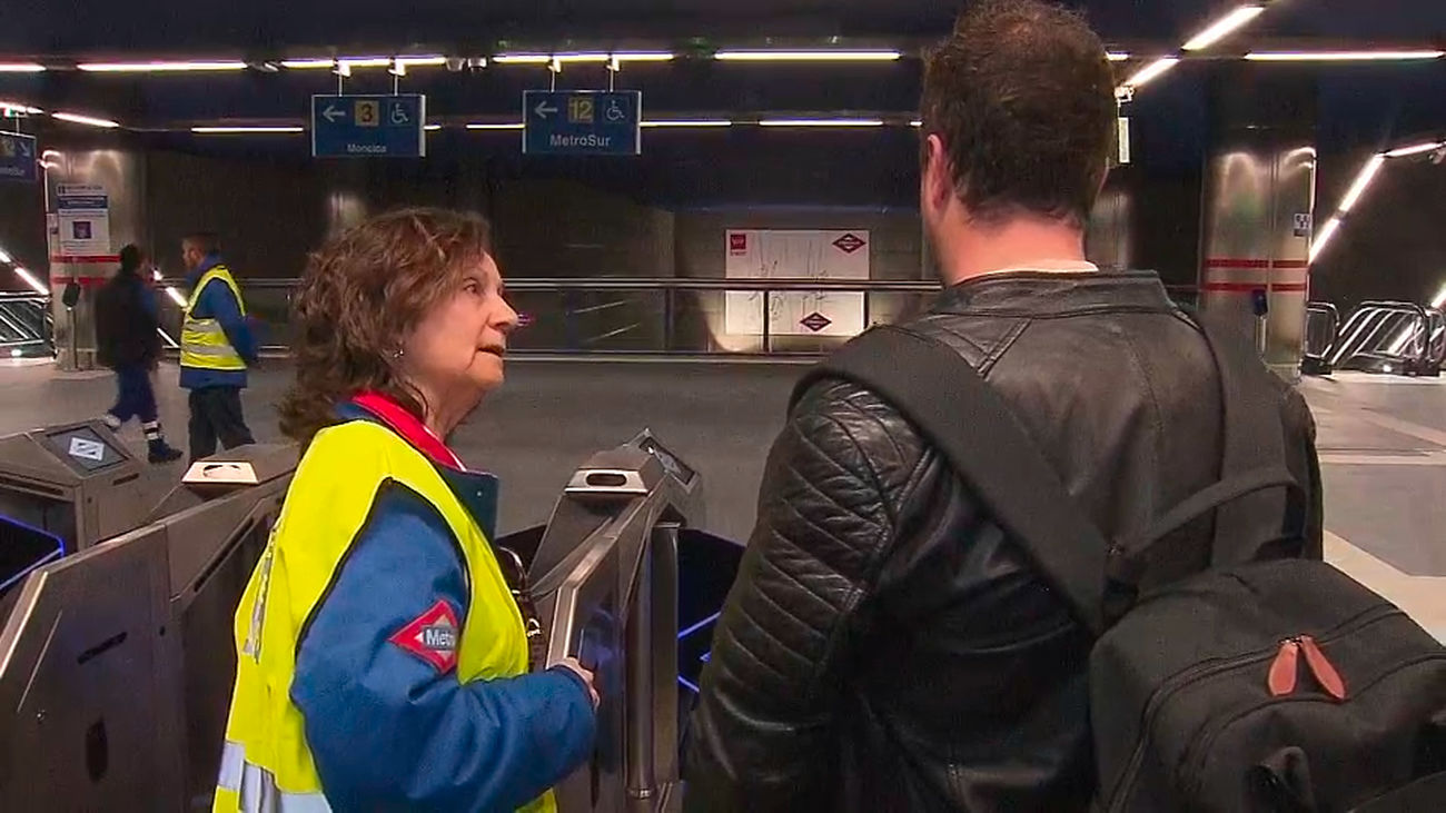 Primer día de la estación de metro de El Casar que une Getafe con el centro de Madrid