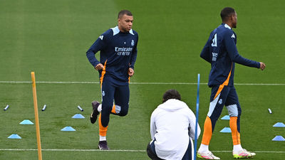 Mbappé y Mendy entrenan, pero no jugarán contra el Getafe