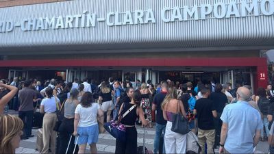 Retrasos en la alta velocidad en Chamartín por un fallo en el suministro eléctrico