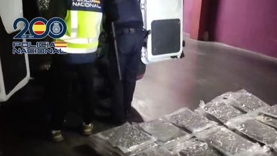 Detenido con 65 kilos de marihuana ocultos en una furgoneta en Aranjuez