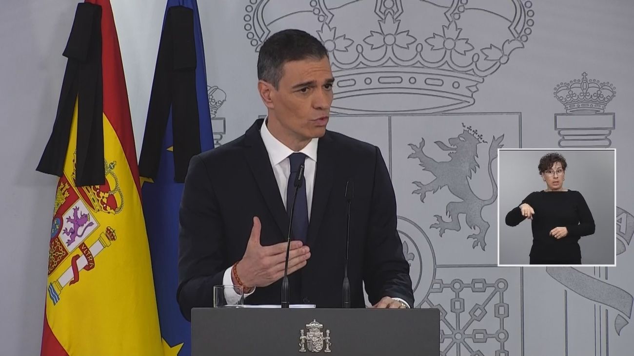 Sánchez anuncia 10.471 millones a Seguridad y Defensa para llegar este año al 2% del PIB