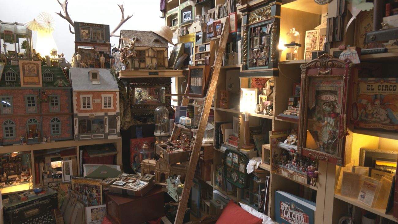 Susana y su mundo en miniatura: la magia de los dioramas literarios