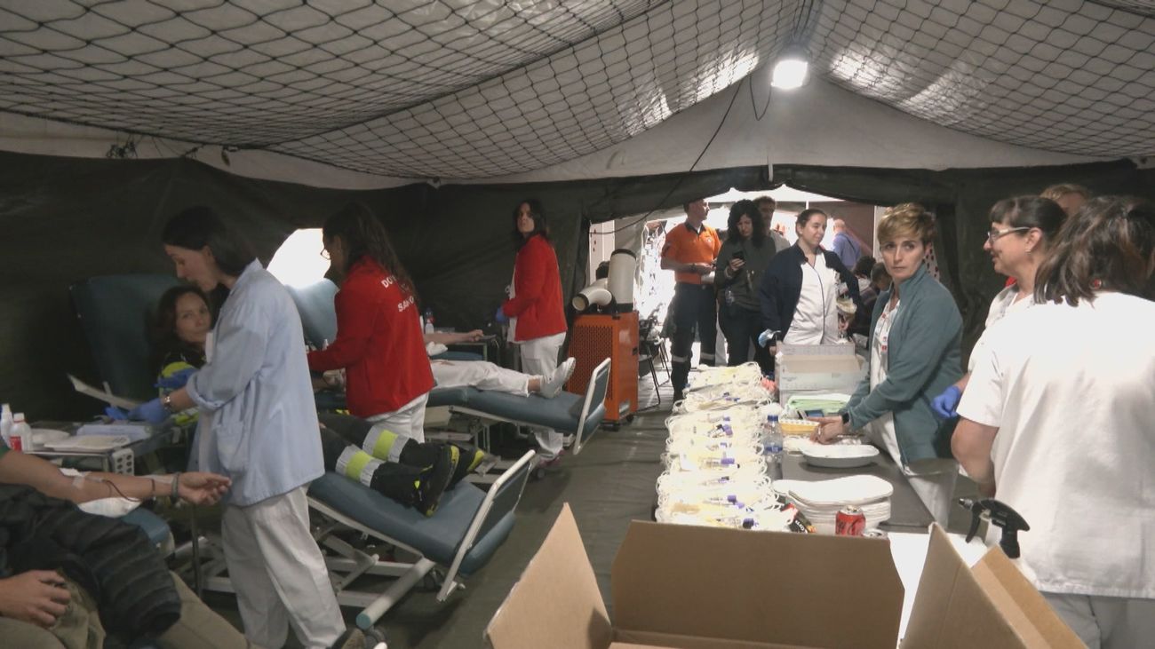 XX edición del Maratón de Donación de Sangre del Hospital La Paz