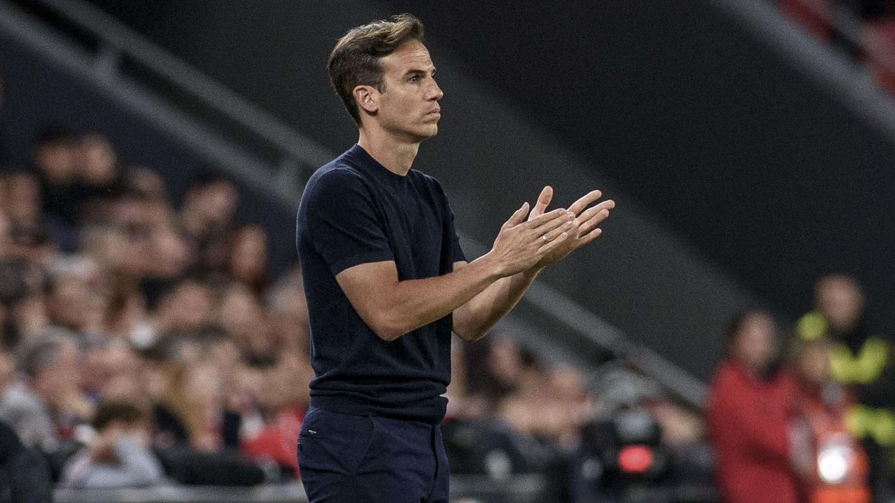 Iñigo Pérez: "Hay que rebelarse contra una lucha desigual frente al Atlético"