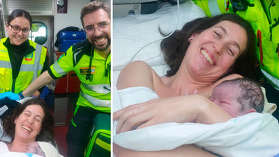 Parto exprés en salida de la M-30: da a luz en su propio coche, camino del hospital