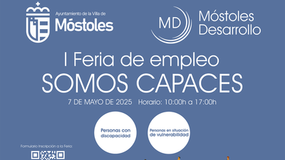 Móstoles celebra su 1º Feria de Empleo para Personas con Discapacidad