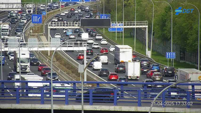 Cortes de tráfico por obras en la A-2 a su paso por Alcalá a partir de este viernes