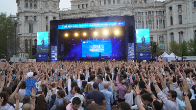 La Plaza de Cibeles vibrará en la 'Fiesta de Resurrección'