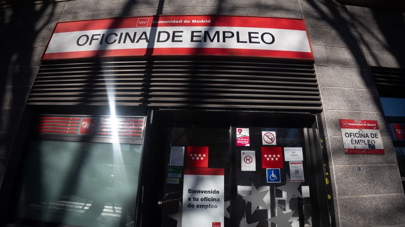 Entrada a una oficina del SEPE