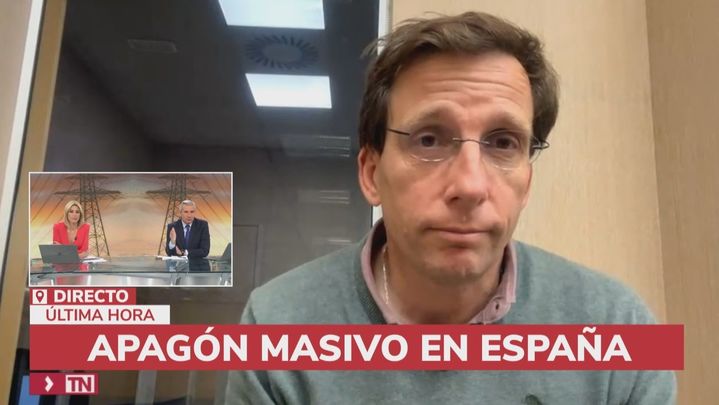 El alcalde de Madrid, José Luis Martínez-Almeida / TELEMADRID