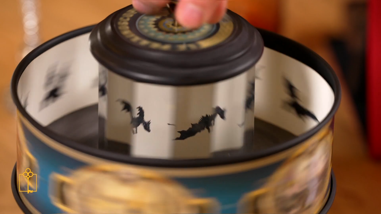 La linterna mágica y el zootropo, los antecedentes de la gran pantalla