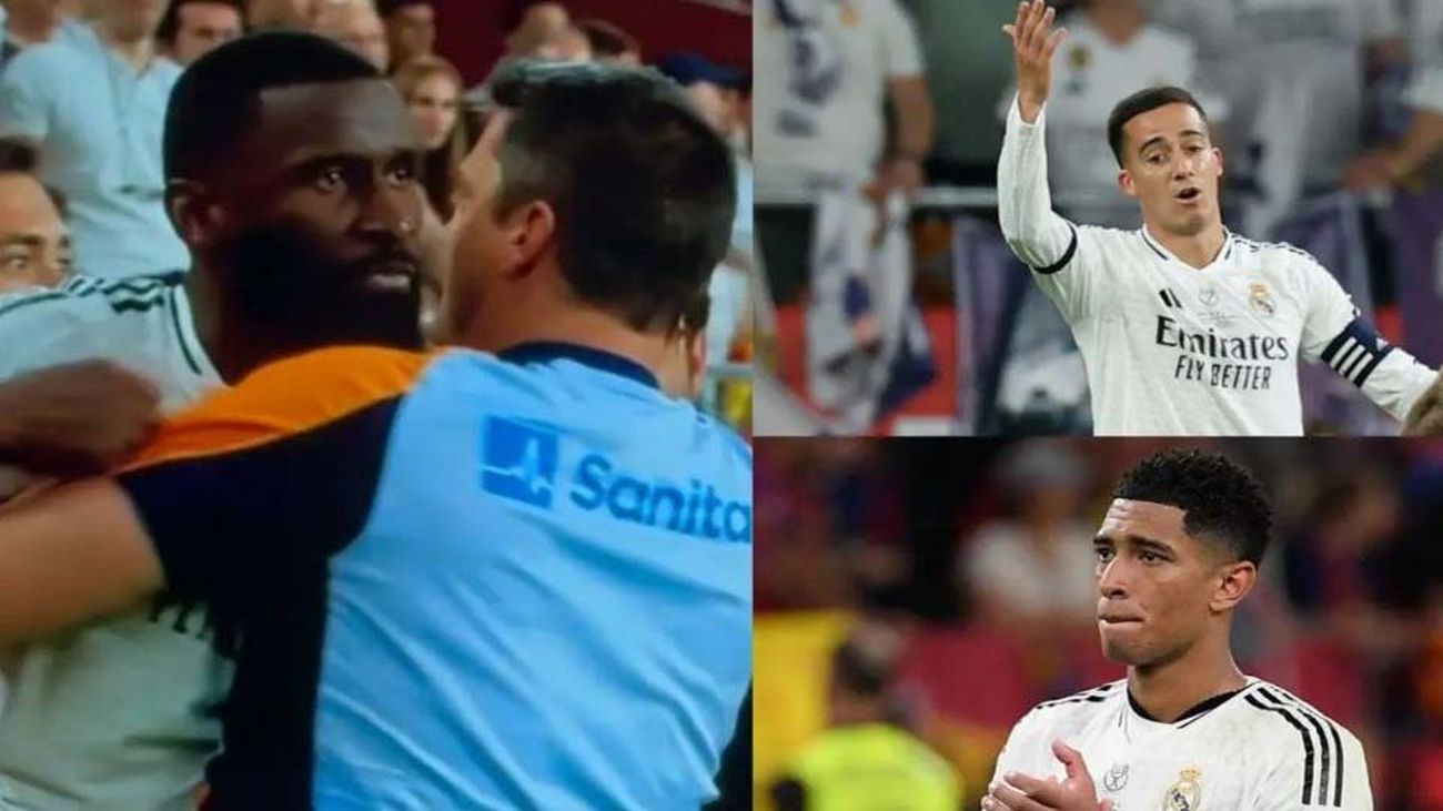 Rüdiger, Lucas Vázquez y Bellingham