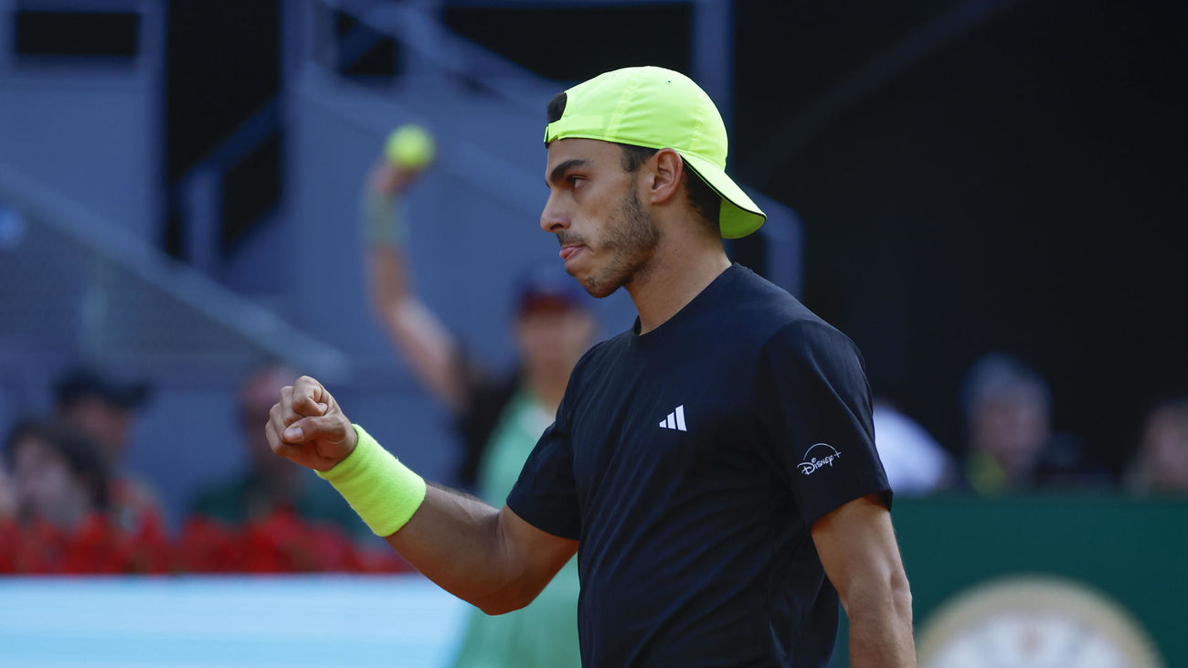 Cerúndolo y Musetti alimentan un Mutua Madrid Open de sorpresas a costa de Zverev y Tsitsipas