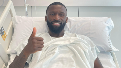 Rudiger dice adiós a la temporada: dos meses K.O.