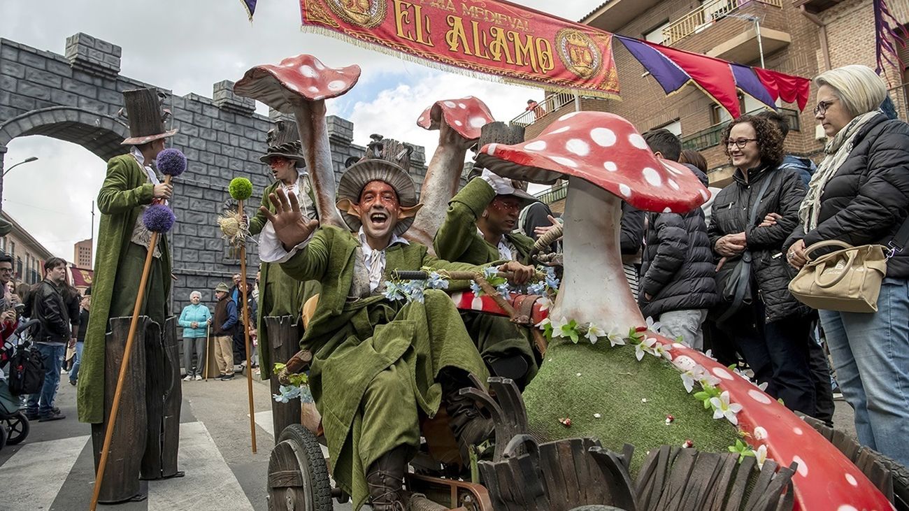 La Edad Media llega a El Álamo con su tradicional feria medieval, la más larga de Europa
