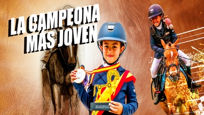 Inés Lira, la campeona de hípica más joven de la historia