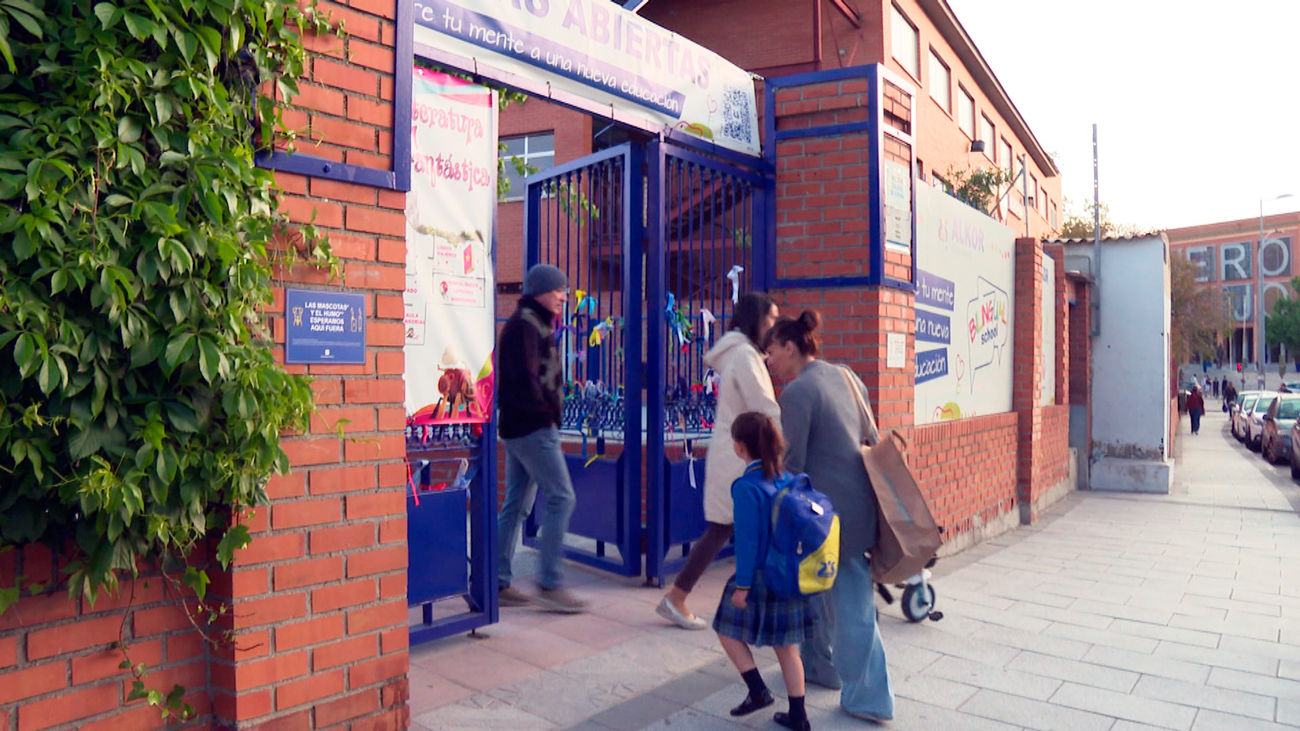 Vuelve la actividad lectiva a los colegios de Madrid