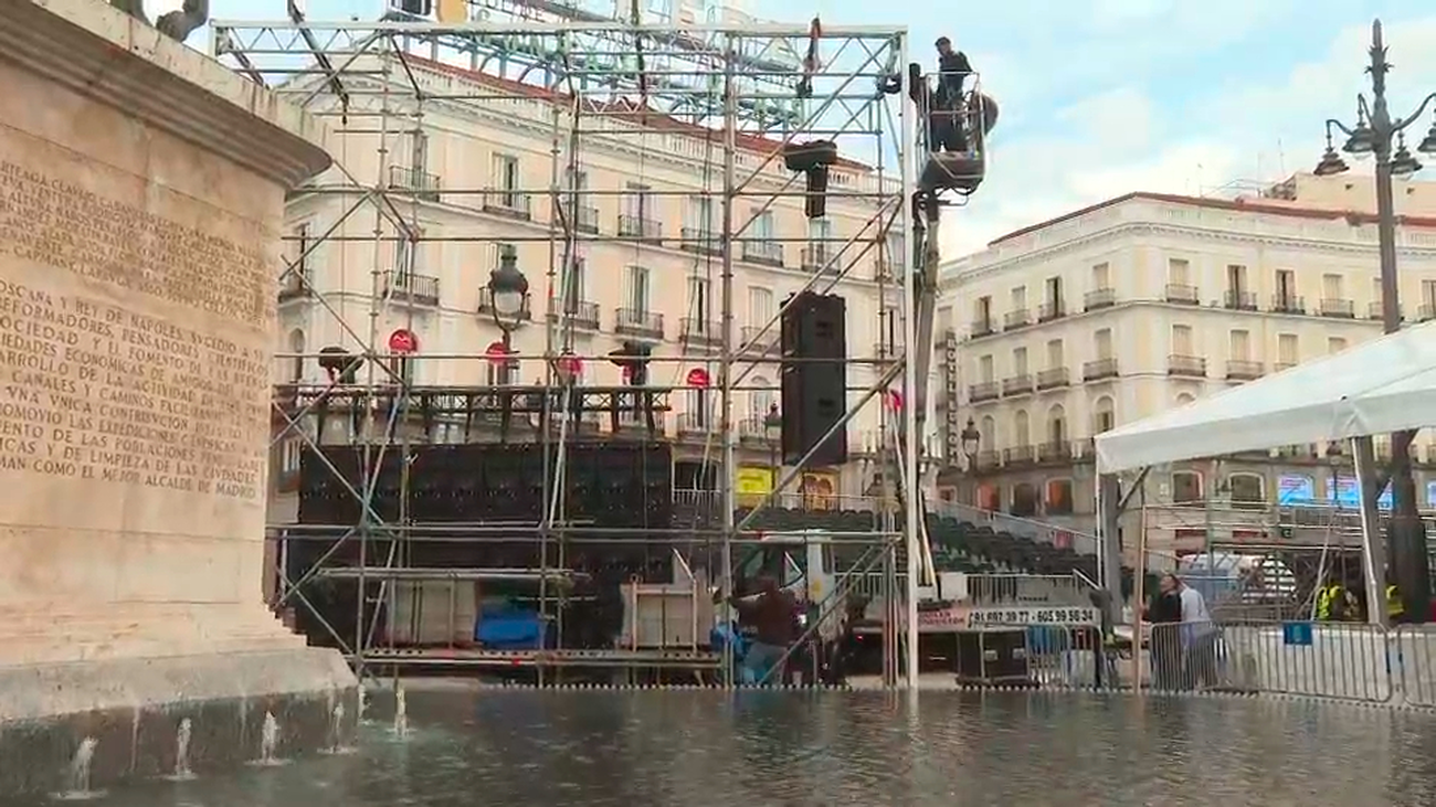 La Puerta del Sol se prepara para el 2 de Mayo ante la posibilidad de ...