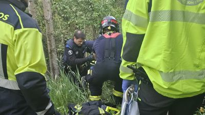 Rescatan en el río Manzanares a una joven que se tiró al agua para salvar a su perro