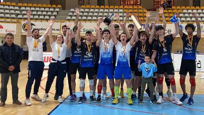 Voleibol Leganés, subcampeón de España juvenil masculino