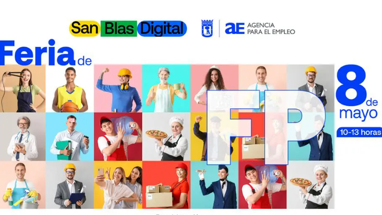 San Blas Digital celebrará este jueves 8 de mayo su Feria de Formación Profesional