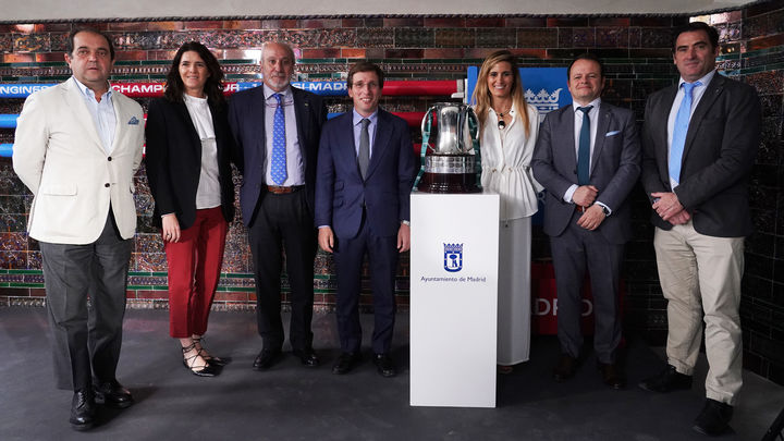 Almeida en la presentación del Concurso de Saltos Internacional de Madrid / AYUNTAMIENTO DE MADRID