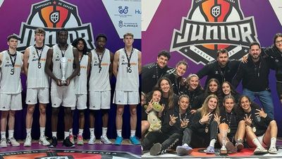 Plata para el Real Madrid, bronce para el Jansen BT en Campeonato de España Júnior