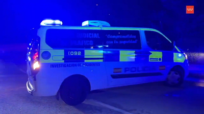 Un motorista, herido muy grave al salirse de la M-506 en Alcorcón