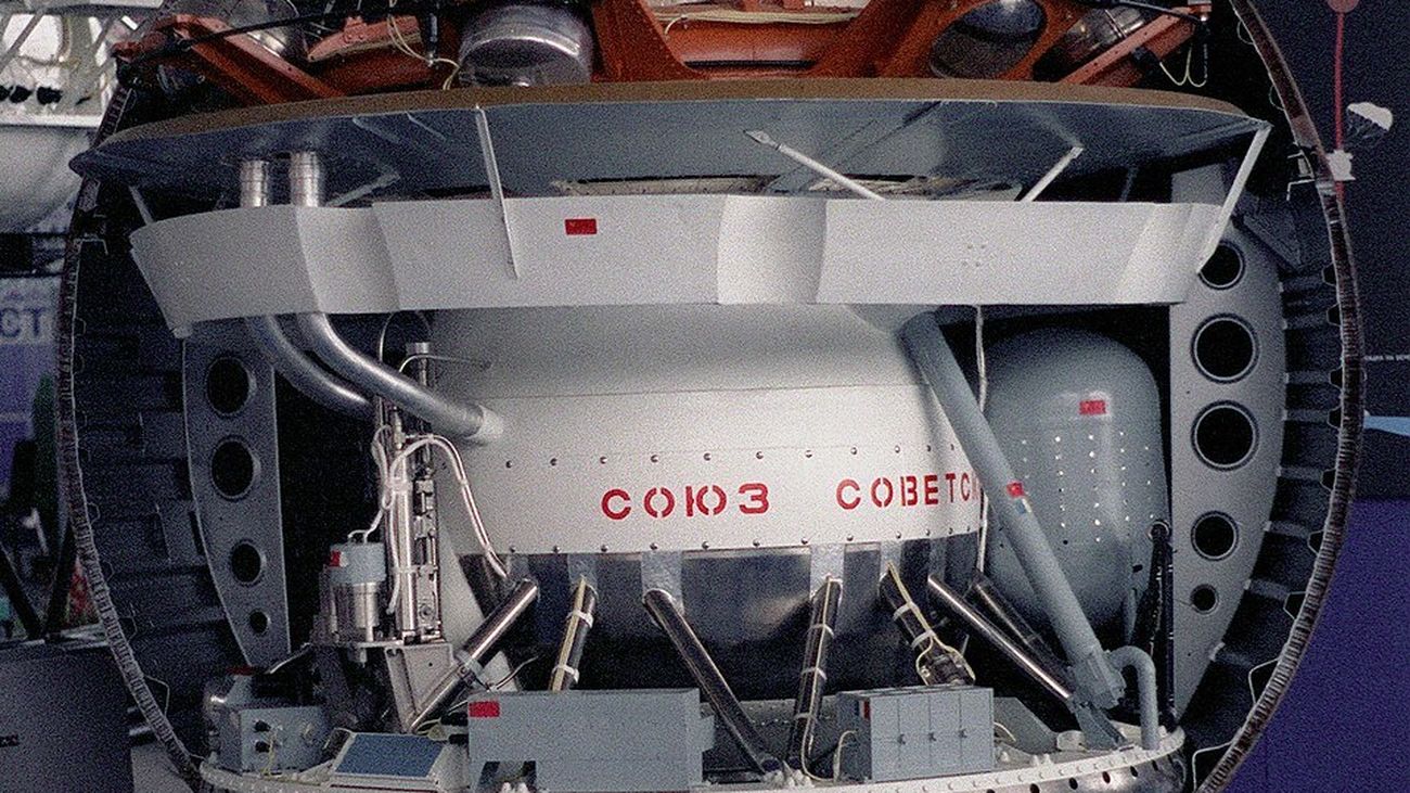 Modelo de sonda delprograma Venera similar a la Cosmos 482