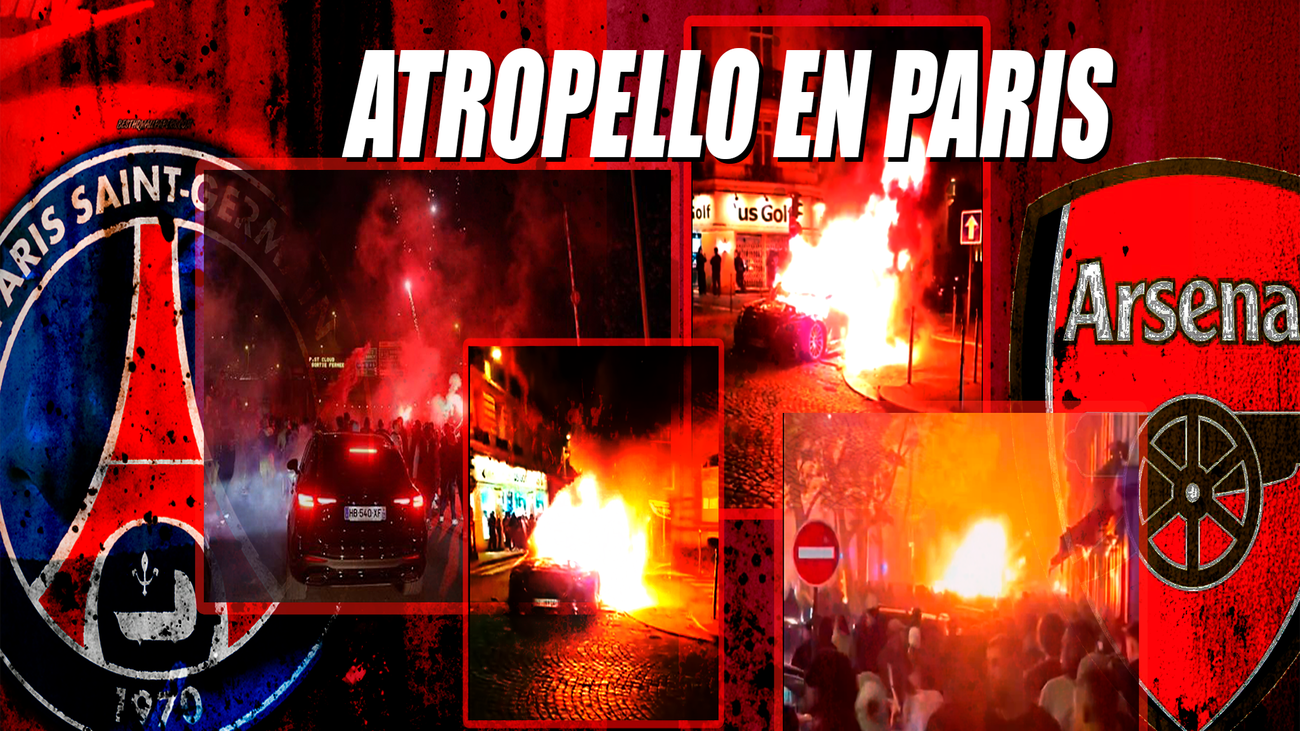 Tres heridos y 43 detenidos en incidentes por la celebración del triunfo del PSG en París