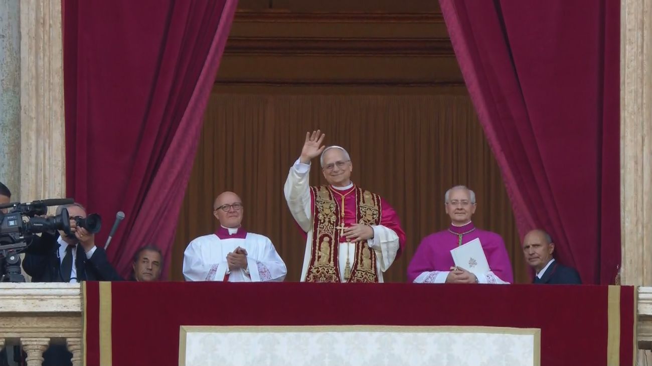 Roberto Francisco Prevost, proclamado nuevo papa León XIV: "Mando un saludo de paz"
