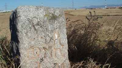 Los mojones de la dehesa de Sanse, patrimonio histórico en riesgo de desaparición