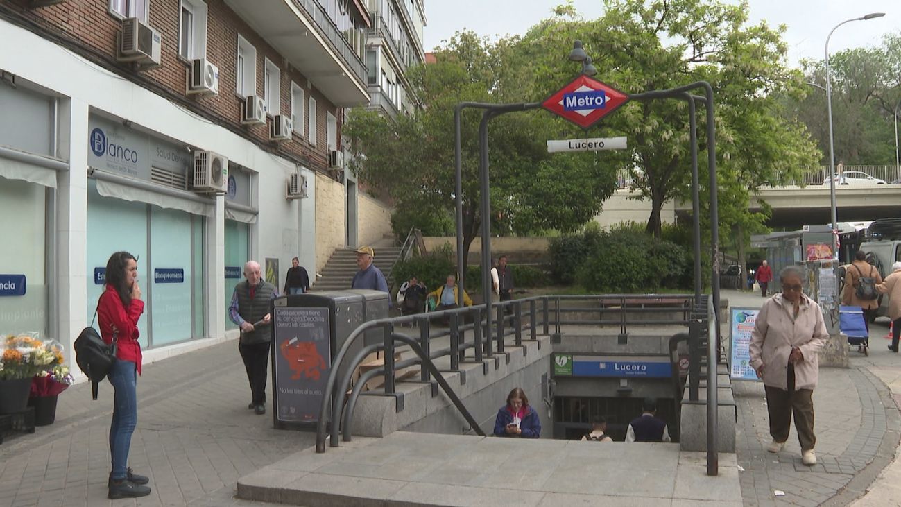 Detenido tras amenazar con una pistola a varios pasajeros en el metro de Lucero