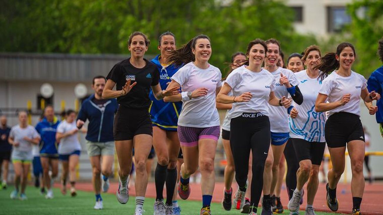Marta Pérez, entrenadora por un día para la Carrera de la Mujer de Madrid