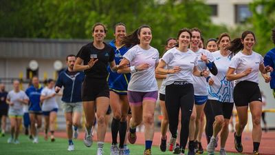 Marta Pérez, entrenadora por un día para la Carrera de la Mujer de Madrid
