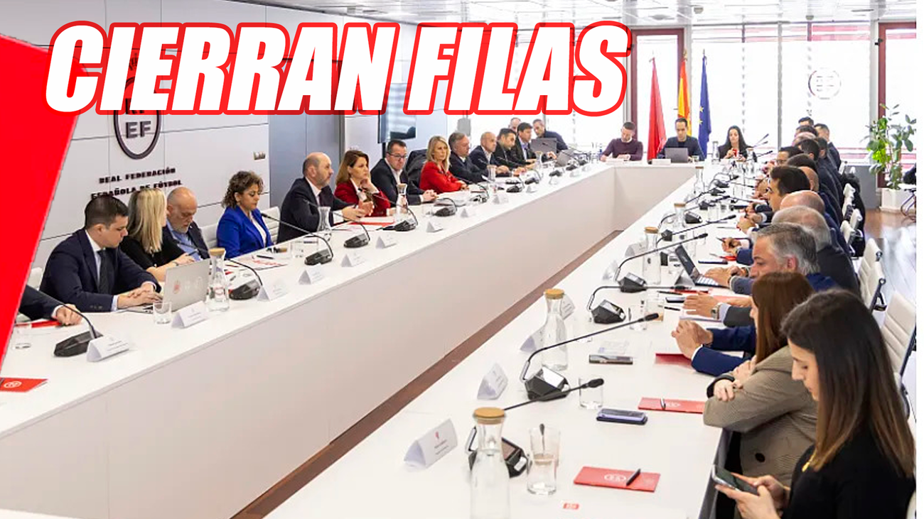 Intensa reunión de los árbitros con Rafael Louzán