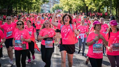 La 'marea rosa' llenará Madrid con 36.000 participantes en la Carrera de la Mujer