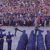 Putin y Xi Jinping presiden el desfile militar en la Plaza Roja por el 80 aniversario de la derrota de los nazis