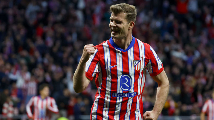 Alexander Sorloth celebra un gol ante la Real Sociedad / EFE