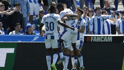 3-2. El Leganés se aferra a la permanencia tras ganar al Espanyol