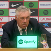 Ancelotti sobre la derrota en el clásico