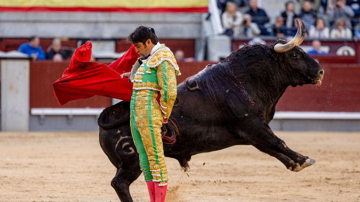 El torero Miguel Ángel Perera, en Las Ventas