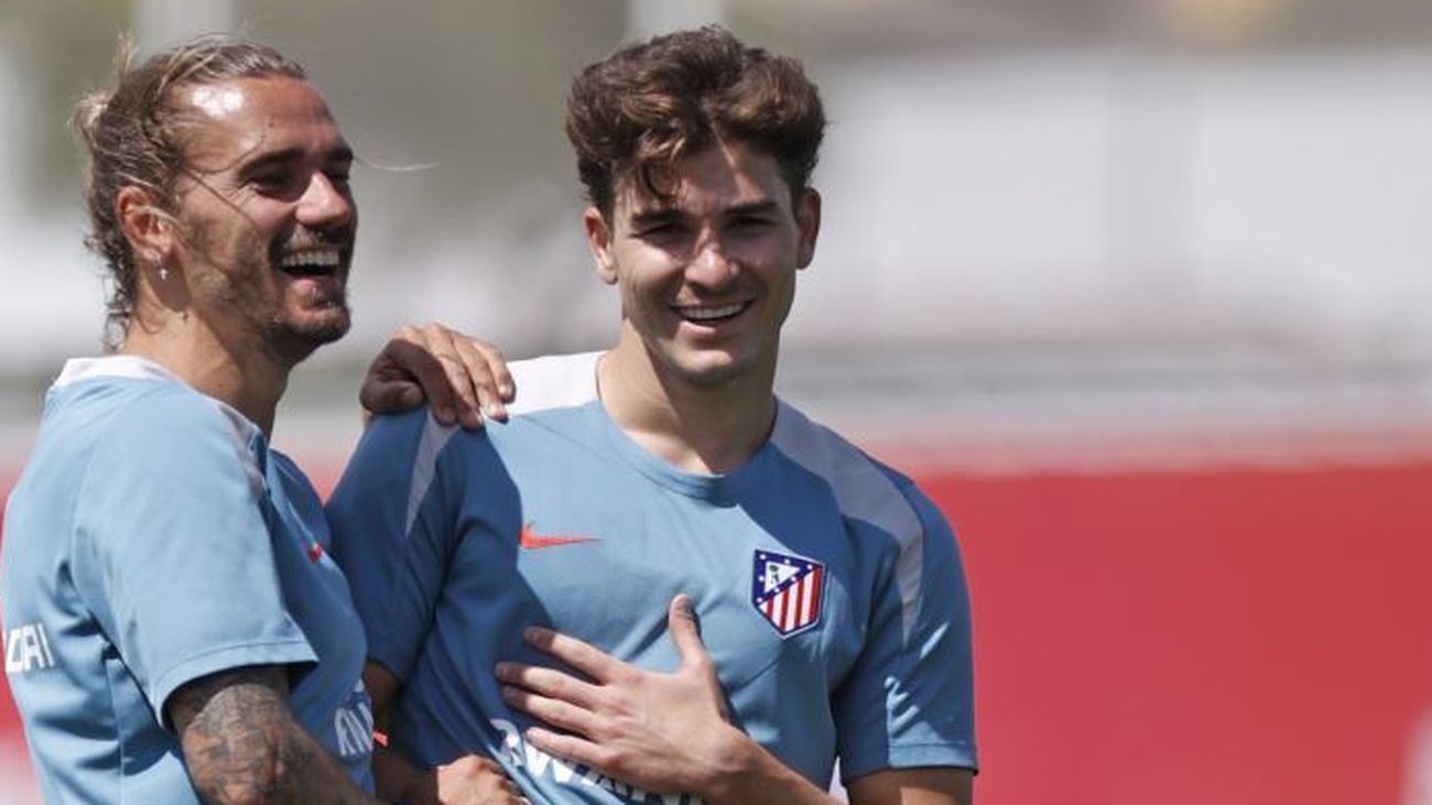 Griezmann y Julián Alvarez