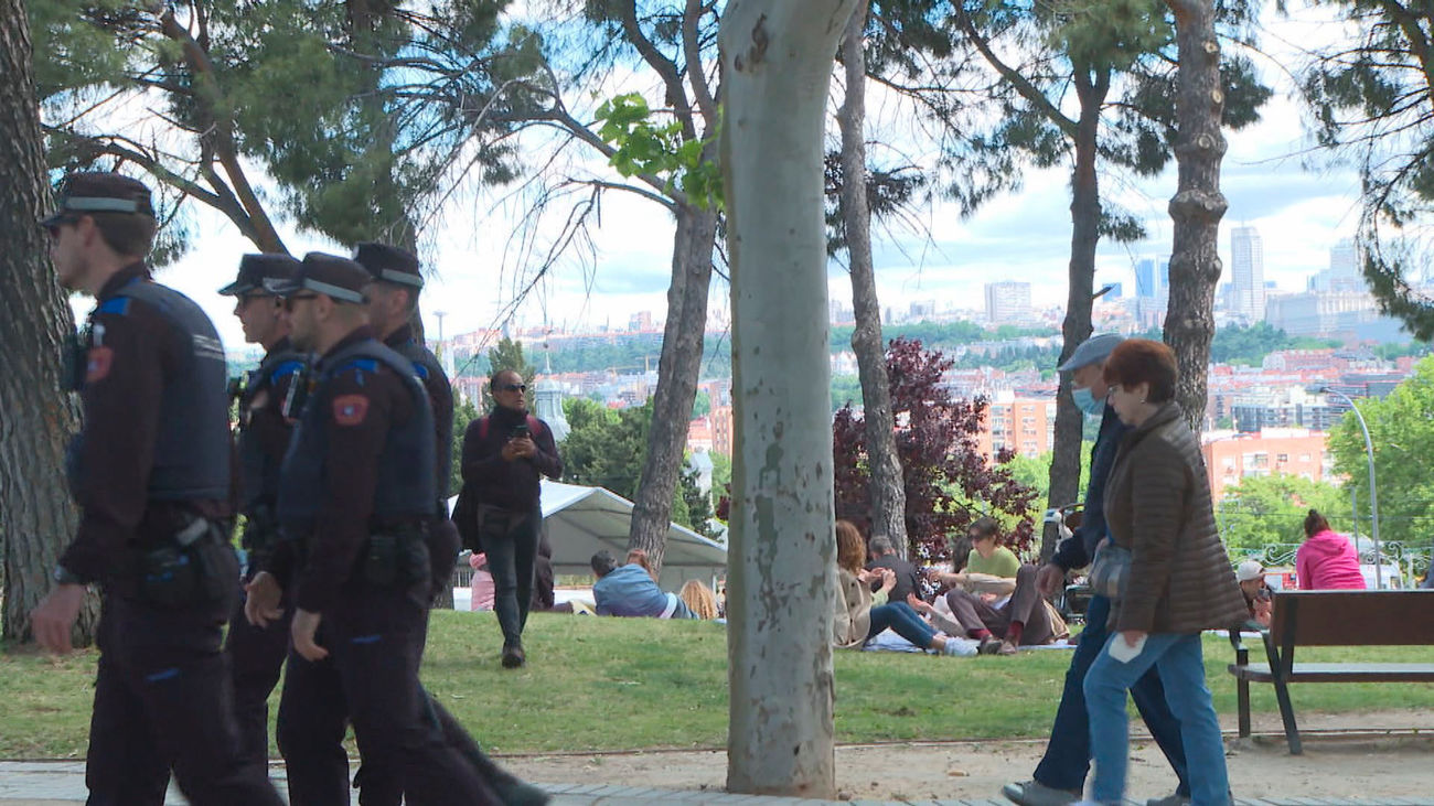 Detenido un menor con una pistola cargada en la Pradera de San Isidro