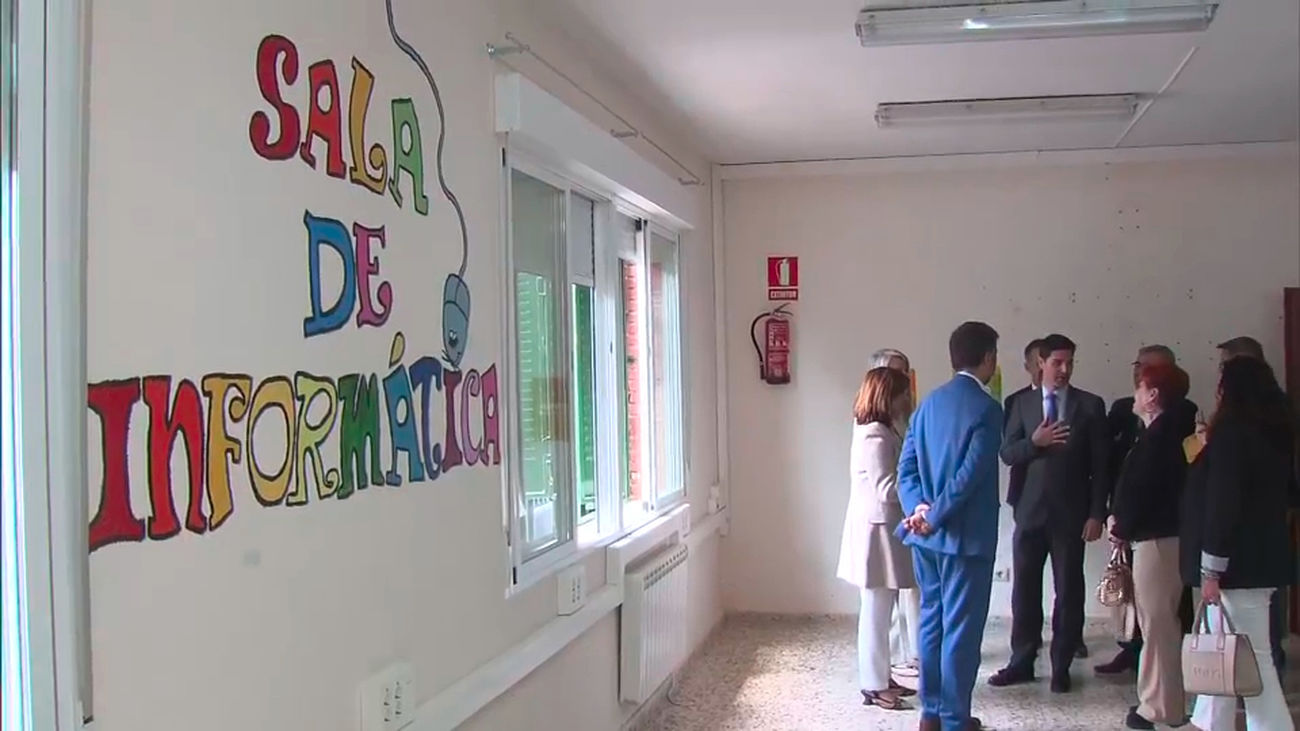 Plan regional para mejorar los colegios de municipios pequeños de Madrid