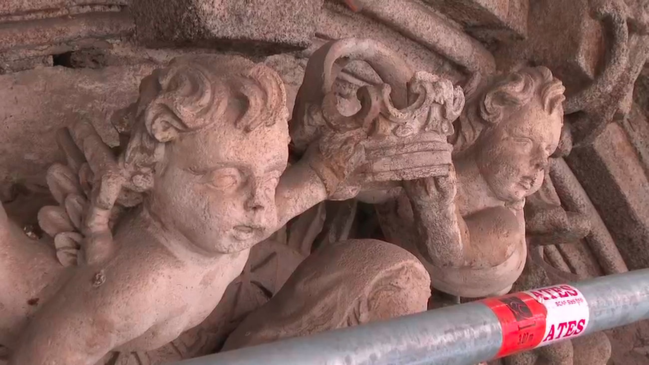 Visitar la restauración del antiguo Hospicio de Madrid subidos a los andamios