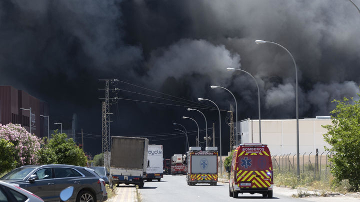 Incendio en Sevilla / EFE